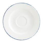 Блюдце 120 мм фарфор Rita Retro Bonna E101RIT01KT синий край Блюдце 120 мм фарфор Rita Retro Bonna E101RIT01KT синий край