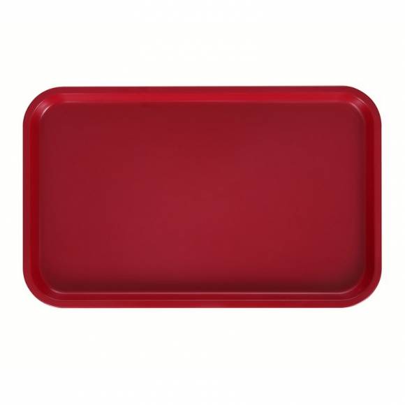 Поднос прямоугольный 53х33см вишневый [HORNA RED 130205]