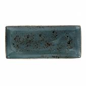 Блюдо прямоугольное 370х160мм Craft Blue Steelite фарфор синий 1130 0552  03021022