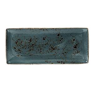 Блюдо прямоугольное 370х160мм Craft Blue Steelite фарфор синий 1130 0552  03021022