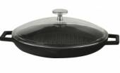 Сковорода-гриль 300мм чугун "ECO" LAVA две ручки, крышка LV ECO GT 30 T5 K3 49587 Сковорода-гриль 300мм чугун "ECO" LAVA две ручки, крышка LV ECO GT 30 T5 K3 49587