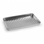 Лоток с рифленым дном нерж. 405х305х25мм RGS-PF1915 кт4316