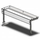 Полка Refettorio Drop-In Г - тип/ 1250 с узким стеклом Полка Refettorio Drop-In Г - тип/ 1250 с узким стеклом