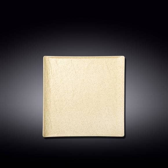 Тарелка квадр. 170*170 мм Сэнд Wilmax 661305 /6/72/