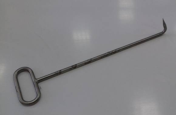 Крюк для мяса 60см №3 с ручкой Крюк для мяса 60см №3 с ручкой