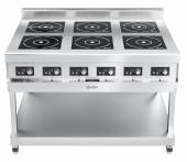 Плита индукционная 6-х конфорочная Abat КИП-69П-3,5-01 серия 900 Плита индукционная 6-х конфорочная Abat КИП-69П-3,5-01 серия 900