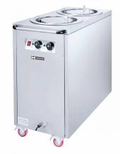 Диспенсер для тарелок 300мм HURAKAN HKN-TSH2 два бункера по 74 тарелки 159489 Диспенсер для тарелок 300мм HURAKAN HKN-TSH2 два бункера по 74 тарелки 159489