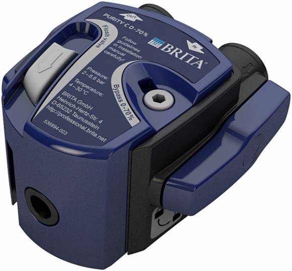 Головная часть фильтра Brita с bypass 0-70% со слайдером, JG8 1013636 Головная часть фильтра Brita с bypass 0-70% со слайдером, JG8 1013636