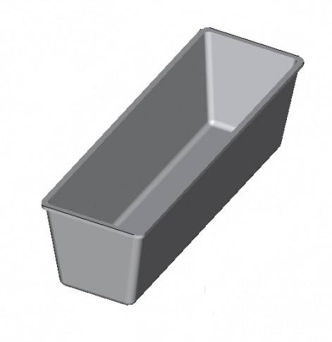 Форма для хлеба Спика 4 Л Тостерная (305х105х92мм) 4 секции Форма для хлеба Спика 4 Л Тостерная (305х105х92мм) 4 секции