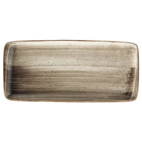 Тарелка прямоугольная 34х16см фарфор Moove Aura Terrain Bonna ATRMOV35DT b