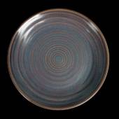 Тарелка мелкая без бортов 180 мм Corone Terra сине-коричневый 10597 Тарелка мелкая без бортов 180 мм Corone Terra сине-коричневый 10597