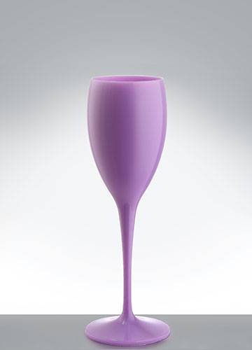 Бокал для шампанского 170мл Flute РС Nipco лиловый 207мм 190502 /24/