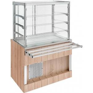 Витрина холодильная со стеклопакетами RC72A Capital 1105х700х(860)1700мм