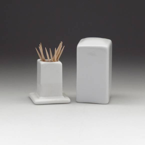 Держатель для зубочисток Chan Wave (Quadro) ivory LQ-Q1176 фк0230.