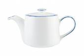 Чайник заварочный 400мл фарфор Banquet Retro Bonna E101BNC01DM синий край Чайник заварочный 400мл фарфор Banquet Retro Bonna E101BNC01DM синий край