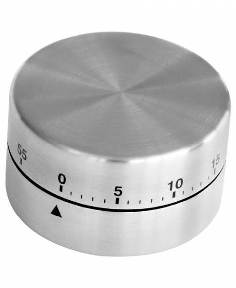 Таймер кухонный 60мин нерж Fackelmann 41936 /4/72/