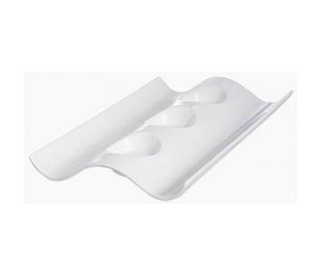 Тарелка 320х210мм прямоуг. с 3-мя выемками Эпитайзер E6392 45145 /6/12/ Тарелка 320х210мм прямоуг. с 3-мя выемками Эпитайзер E6392 45145 /6/12/