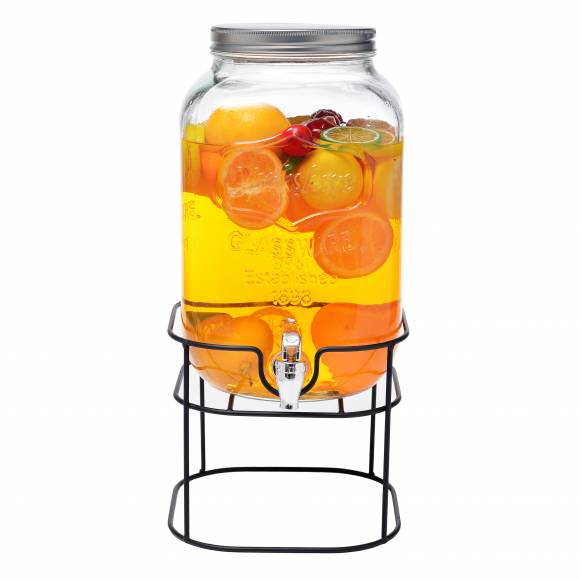 Диспенсер для напитков,стеклянный с краном 8л P.L. Proff Cuisine HENAN XINGZHIHE