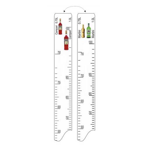 Линейка Campari (0.75 л./1 л.)/ Martini (0.75 л./1 л.) 63592 /1/