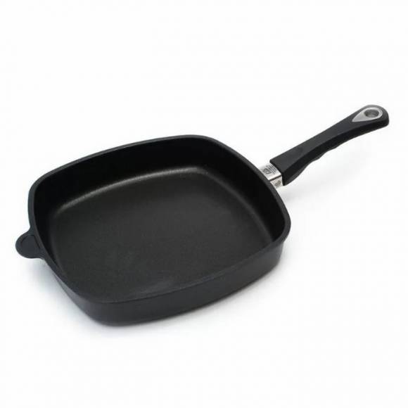 Сковорода 280х280мм алюминий с антипригарным покрытием AMT E285