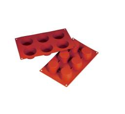 Форма силиконовая"Маффин" 30*17,5 6ячеек (d7/h3,5) P.L.(81200428) D-023 Форма силиконовая"Маффин" 30*17,5 6ячеек (d7/h3,5) P.L.(81200428) D-023