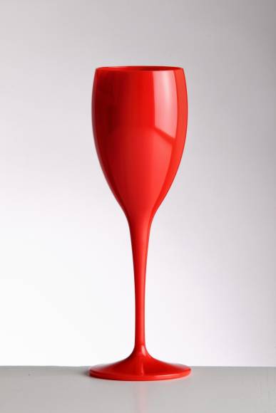 Бокал для шампанского 170мл Flute РС Nipco алый 207мм 191172 /24/