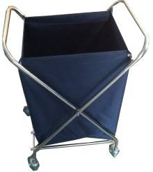 Тележка для белья ТП22.6 ОЛДАК складной нерж. каркас, мешок 300л