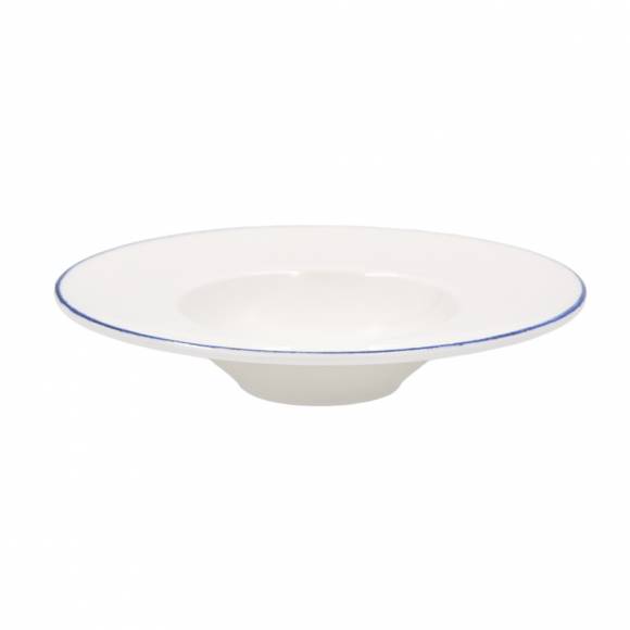 Тарелка для пасты 400 мл 280 мм фарфор Banquet Retro Bonna E101BNC28CK синий край b Тарелка для пасты 400 мл 280 мм фарфор Banquet Retro Bonna E101BNC28CK синий край b