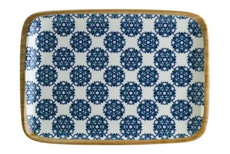 Блюдо прямоугольное 230*160мм Calif Лотус Bonna LTSMOV26DT b