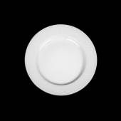 Тарелка мелкая 200мм с орнаментом Corone Palazzo фарфор белый LQ-QK15078B фк057