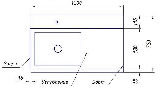 СПВМ Стол производственный 1000*600*850мм с ванной моечной гл. 300, углубление, зацеп (слева/справа) СПВМ Стол производственный 1000*600*850мм с ванной моечной гл. 300, углубление, зацеп (слева/справа)