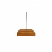 Игла для чеков h=12 см. на дерев. подставке 61250