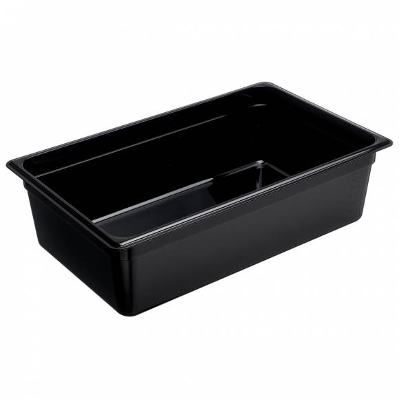 Гастроемкость GN1/1-150 19,1 л. поликарб. черная GP 79717