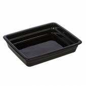 Гастроемкость GN1/2-60 керамическая Corone Cottura черная LQ-QK15029-K 3.5л фк161