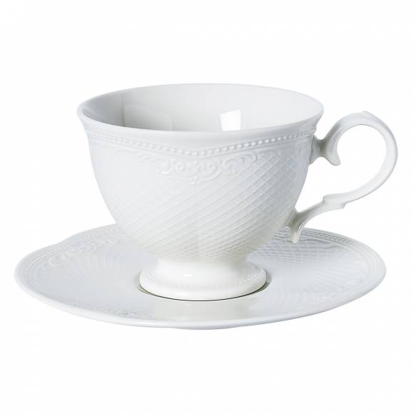 Кофейная пара 100мл фарфор NOBLE Aristocrat 313607/313017 /6/