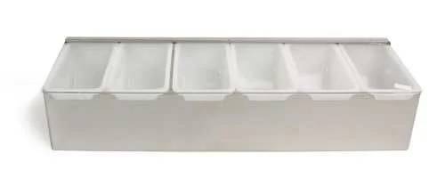 Контейнер для фруктов, специй нерж 5 ячеек P.L.-Bar Ware CD-5 HONRI / JQ-OT282B