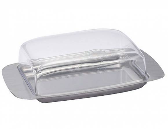 Масленка металлическая с пластиковой крышкой 325S /1/12/