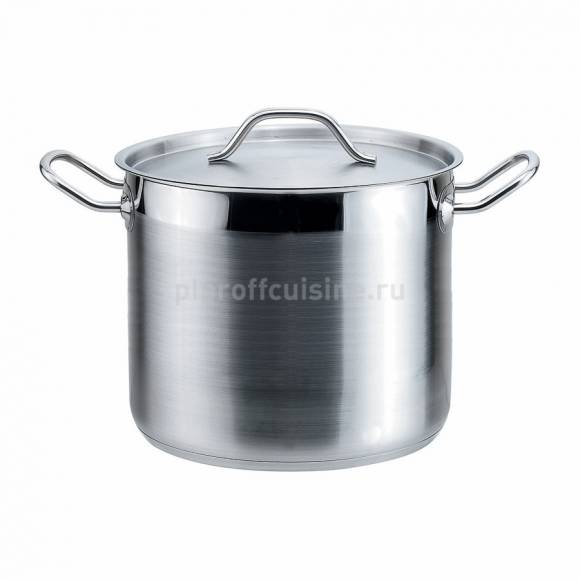 Кастрюля EcoLine с крышкой 9 л, d 24 см, h 20 см, сталь 18/0, P.L. Proff Cuisine Кастрюля EcoLine с крышкой 9 л, d 24 см, h 20 см, сталь 18/0, P.L. Proff Cuisine