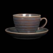 Чайная пара 300 мл Corone Terra сине-коричневый 4616F/4618F Чайная пара 300 мл Corone Terra сине-коричневый 4616F/4618F