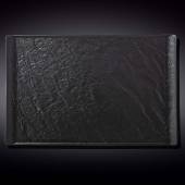 Блюдо прямоугольное 380х245мм Wilmax WL-661111/A черное /2/12/ Блюдо прямоугольное 380х245мм Wilmax WL-661111/A черное /2/12/