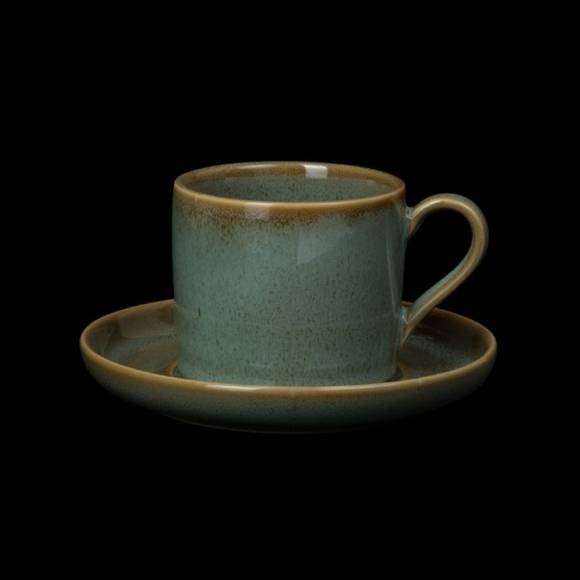 Чайная пара 230мл Corone Primavera зеленая фк1760