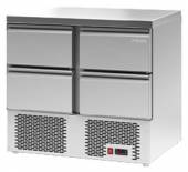 Стол холодильный Polair Grande TMi2-22-G 4 ящика с бортом 