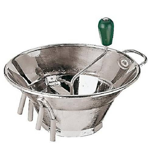 Приспособление для протирки овощей d 32см h25см (3 диска - 1,5-2,5-4,0мм), жесть Paderno 42573-31 Приспособление для протирки овощей d 32см h25см (3 диска - 1,5-2,5-4,0мм), жесть Paderno 42573-31