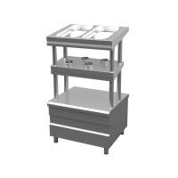 Диспенсер для столовых приборов, хлеба и подносов Gastrolux ДП-076/L