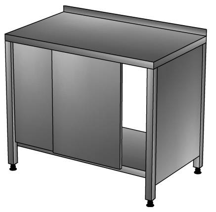 СКПП Стол-купе производственный с бортом, полкой 1300*800*850, зашивка по бокам СКПП Стол-купе производственный с бортом, полкой 1300*800*850, зашивка по бокам