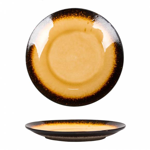 Тарелка 230мм Stockholm Yellow Spider Silk P.L. JM2302-YELLOW /6/ Тарелка 230мм Stockholm Yellow Spider Silk P.L. JM2302-YELLOW /6/