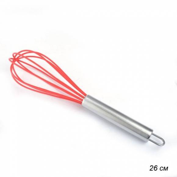 Венчик 26 см нерж. силикон Катунь KT-S-004 №2