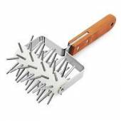 Ролик для наколки теста с деревянной ручкой 12,5 см, нерж. RD-5W