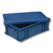Ящик сплошной 590х360х175мм прямой с крышкой 38431