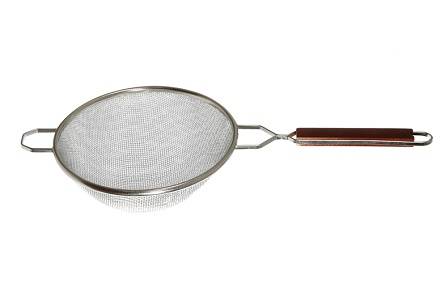 Сито 260мм нерж. с деревянной ручкой Juangmen Huiyuan DT-Y1002-26  кт1595